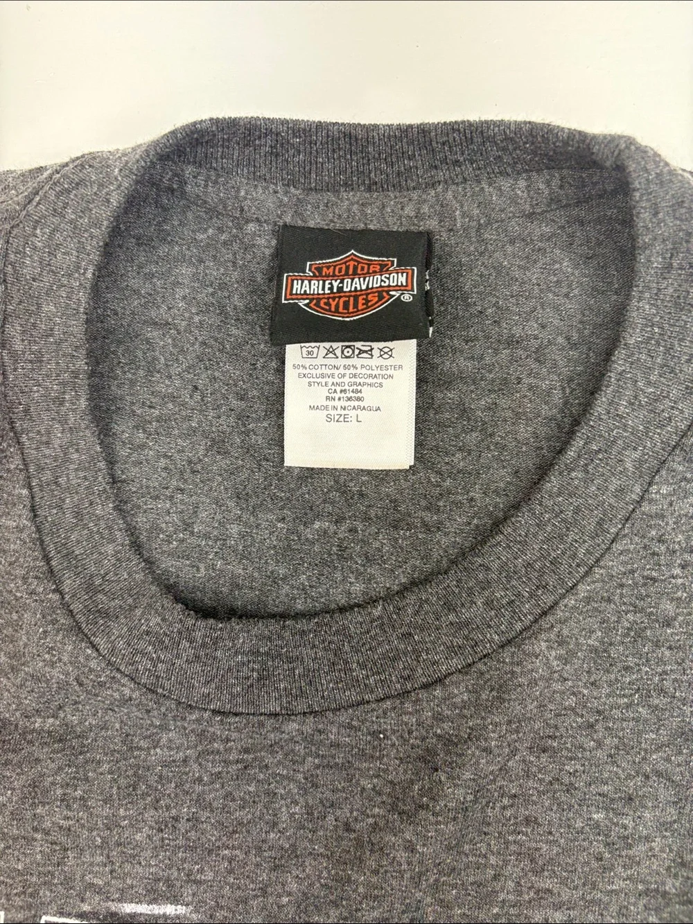 Harley Davidson Shirt Mens Large